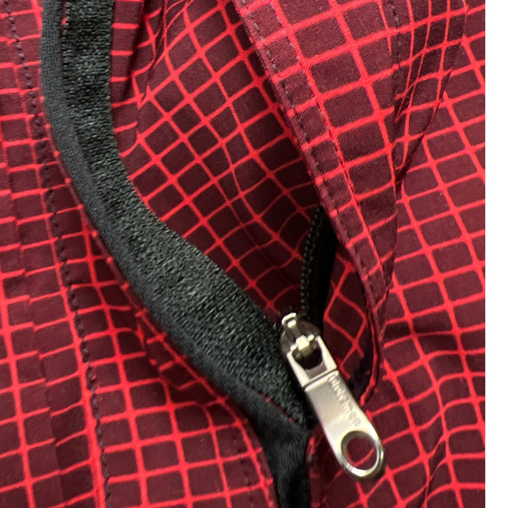 Lululemon Pace Breaker Athletic Shorts Linerness 9" Red Checker Mens Size S - Picture 9 of 9